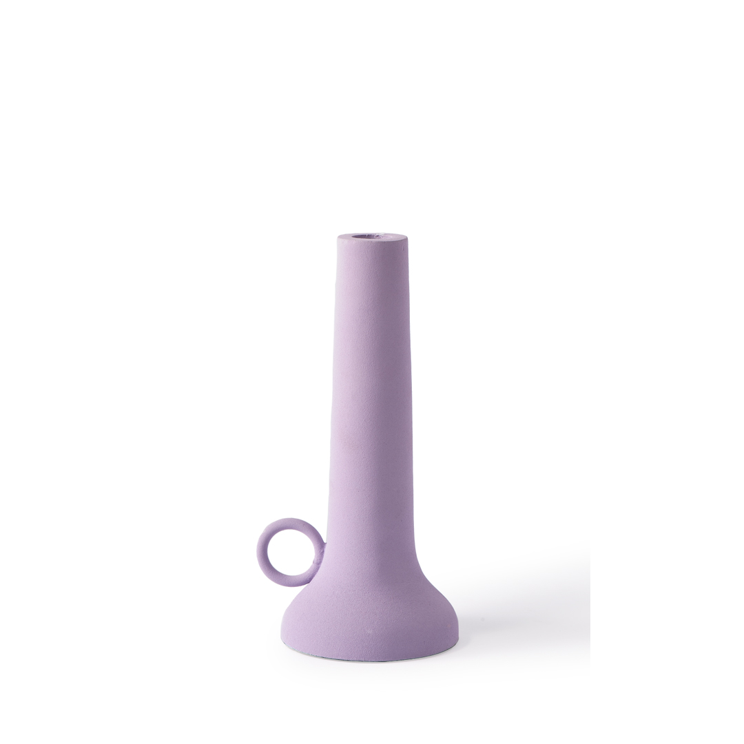 SPARTAN CANDLE HOLDER &quot;S&quot; _ LILAC