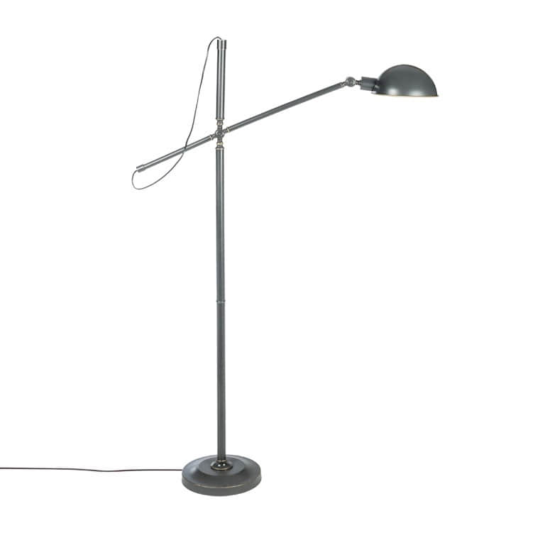 Floor lamp Jesse dark grey 146cm