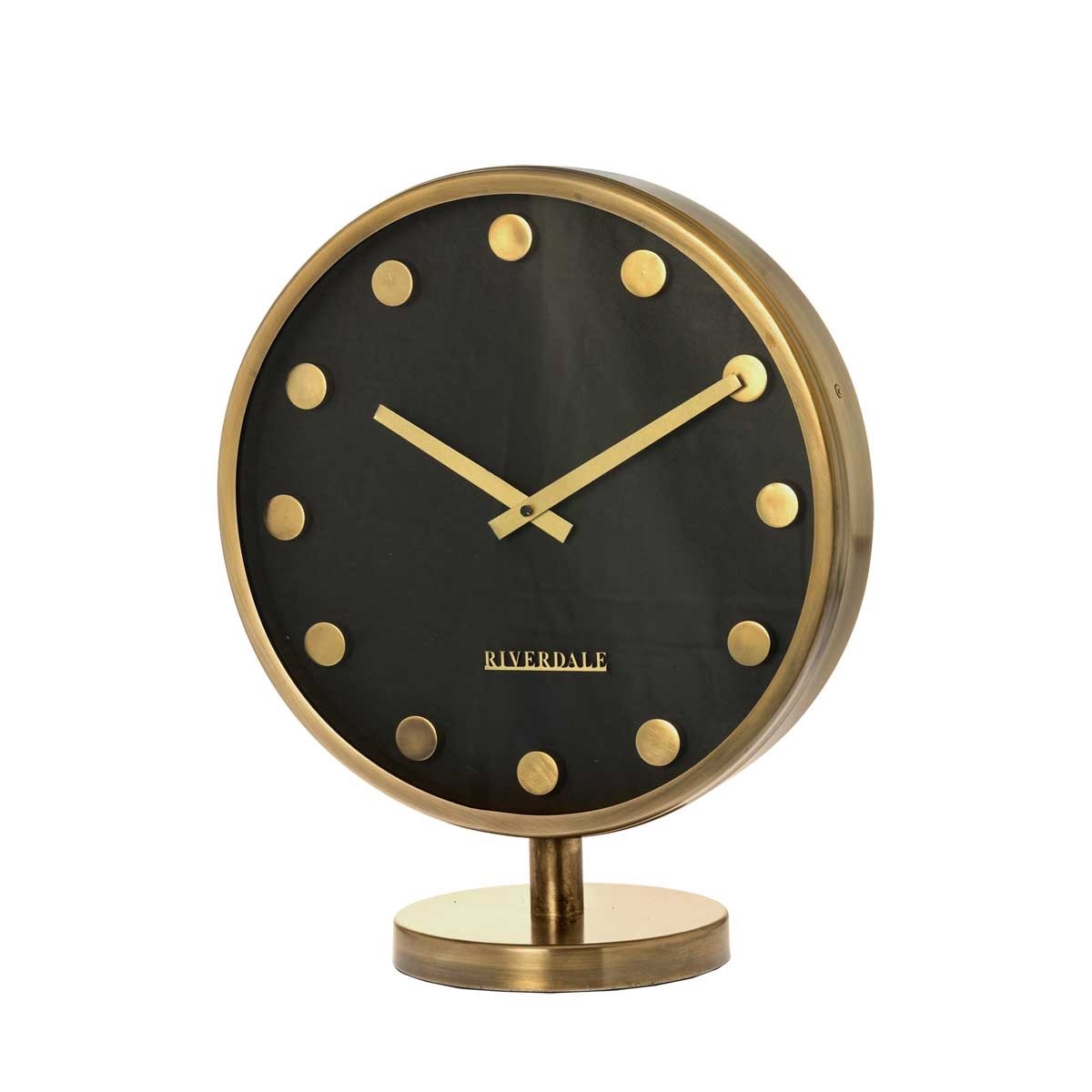 Table clock Sas gold 30cm