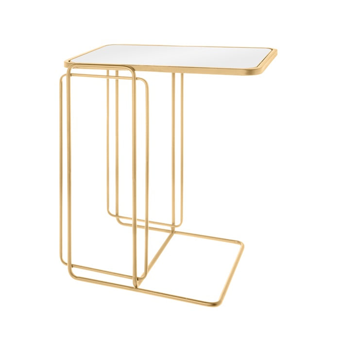 Roma Gold Side Table 55cm