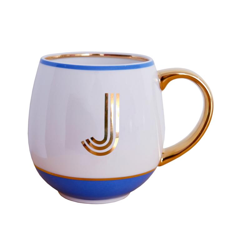 Bombayduck Initial Mug J